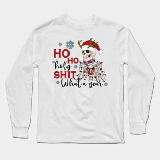 ho ho holy shit what a year Long Sleeve T-Shirt